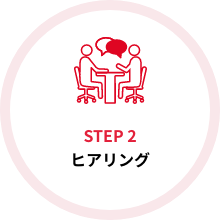 STEP2 ヒアリング